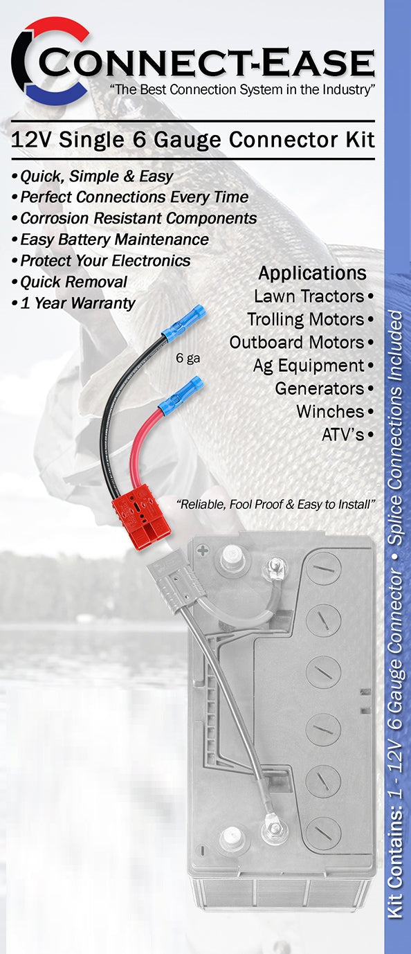 Connect-Ease RCE12VB6 6 AWG Battery Connection Harness - image 3