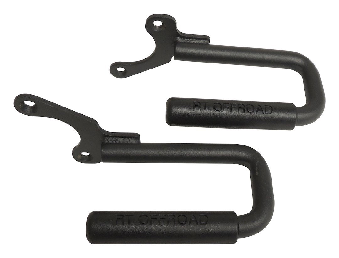 Crown Automotive RT27062 Steel Windshield Grab Handle Pair - image 1