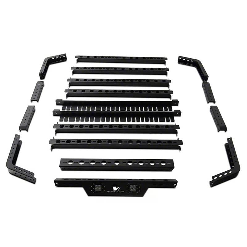 Black Horse Offroad Tr01b Bed Cargo Rack - image 3