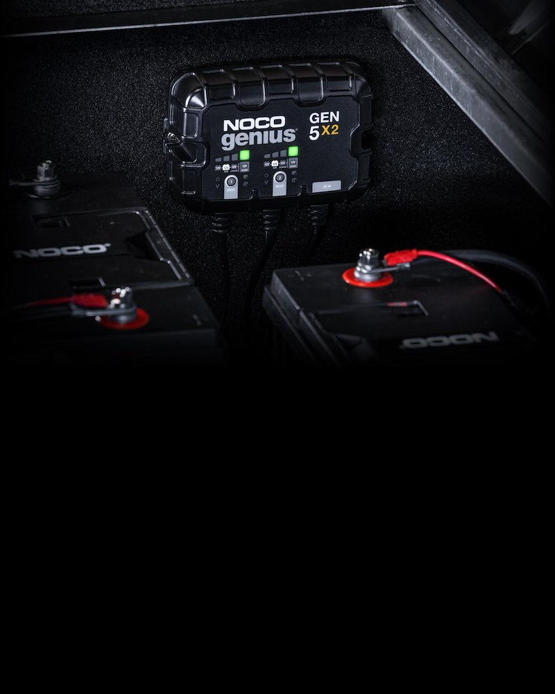 NOCO GEN5X2 2-Bank 10A Onboard Marine Battery Charger – 12V