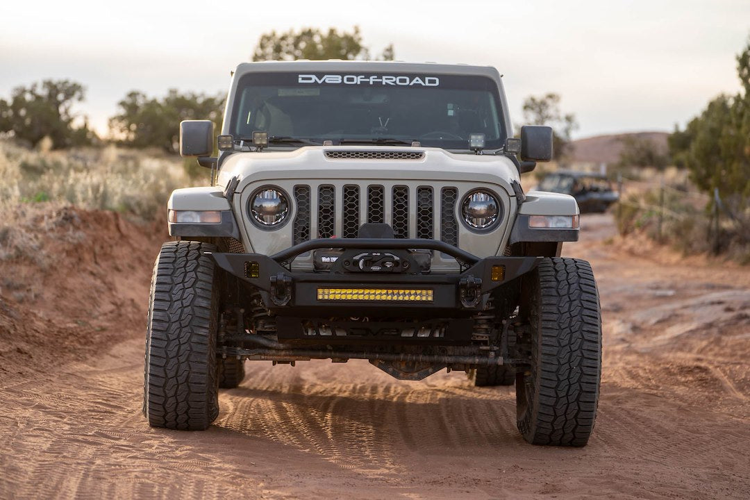 DV8 Offroad FBJL-07 FS-7 Jeep JL/JT Steel Bumper