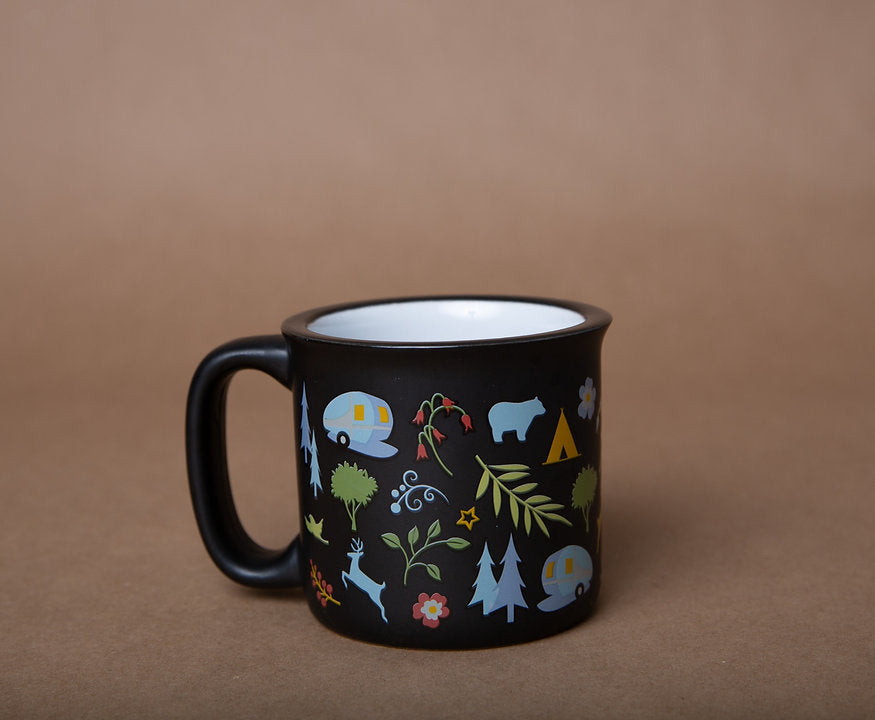 Camp Casual Mug (Cc004blk) – Capacity: 15 Ounce