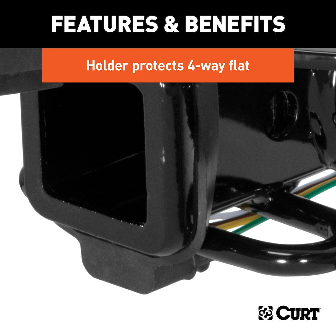 CURT Trailer Hitch Cover (21728) – Hitch Size: 2 Inch