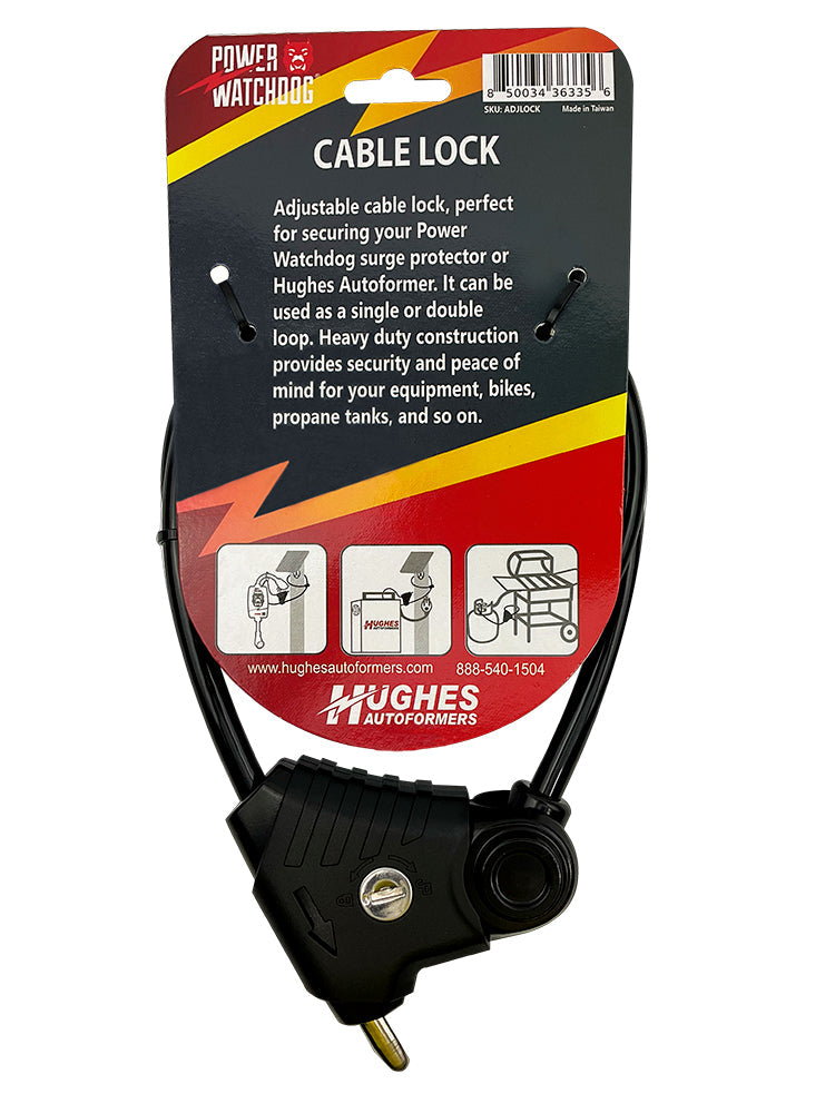 Hughes Auto Adjlock Cable Lock - image 2