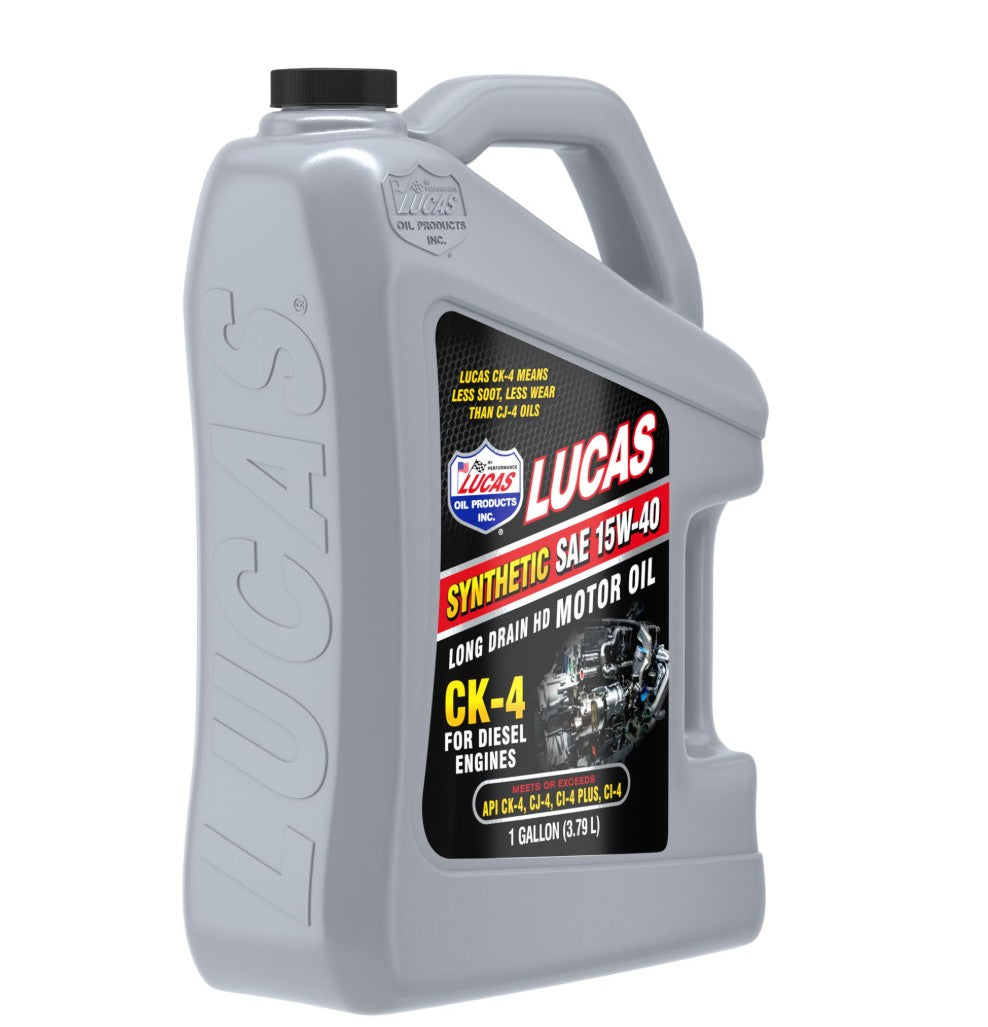 Lucas Oil 11247 SAE 15W-40 CK-4 Synthetic Truck Oil