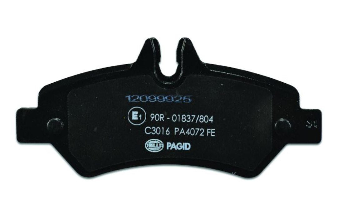 Hella Pagid 355005351 Low-Metallic Disc Brake Pad Set