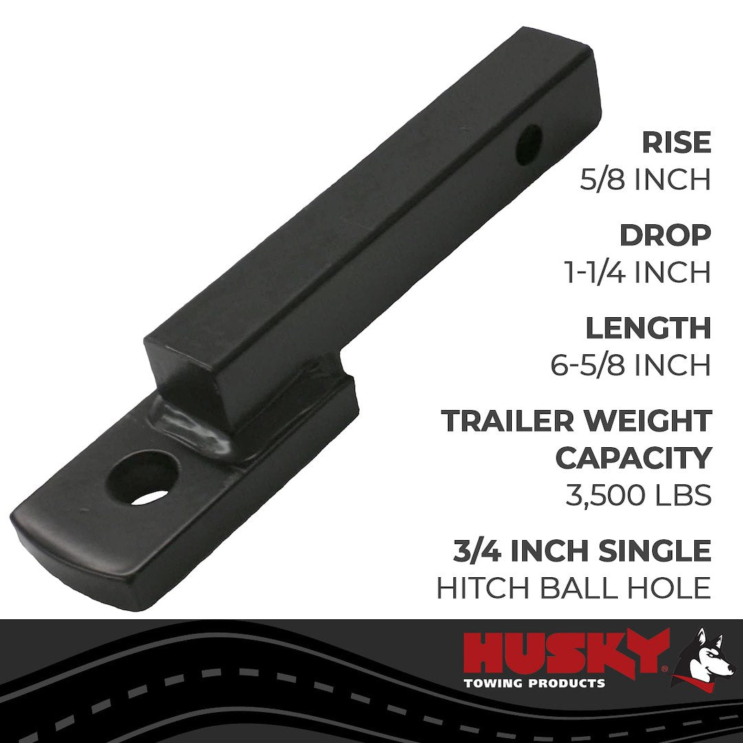 Husky Towing Without Hitch Ball Trailer Hitch Ball Mount (31341)