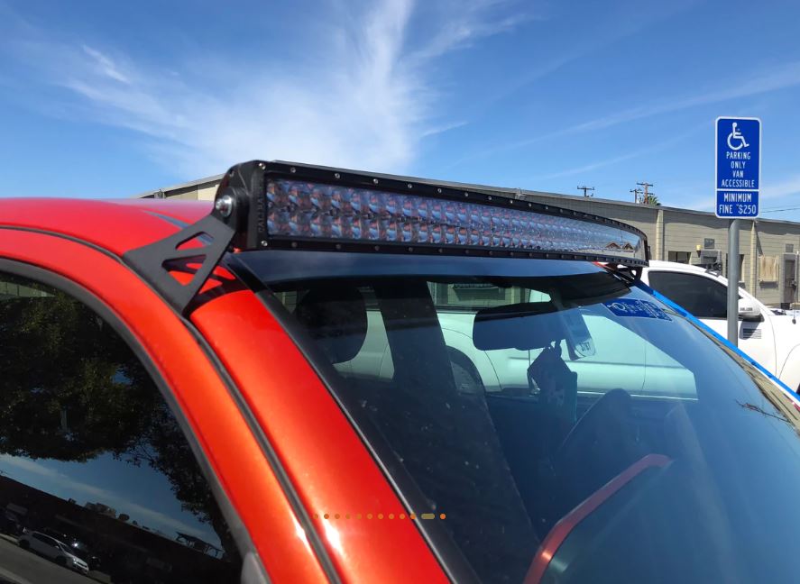 Cali Raised LED CR2466 Tacoma Combo Bar, Small Blue Backlight - image 8