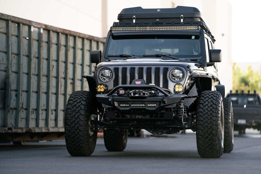 DV8 Offroad FBJL-09 Spec Series Modular Steel Bumper