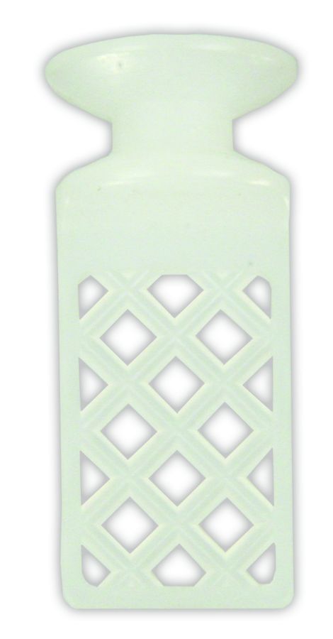 JR Products Window Curtain Glider (81065) – Color: White