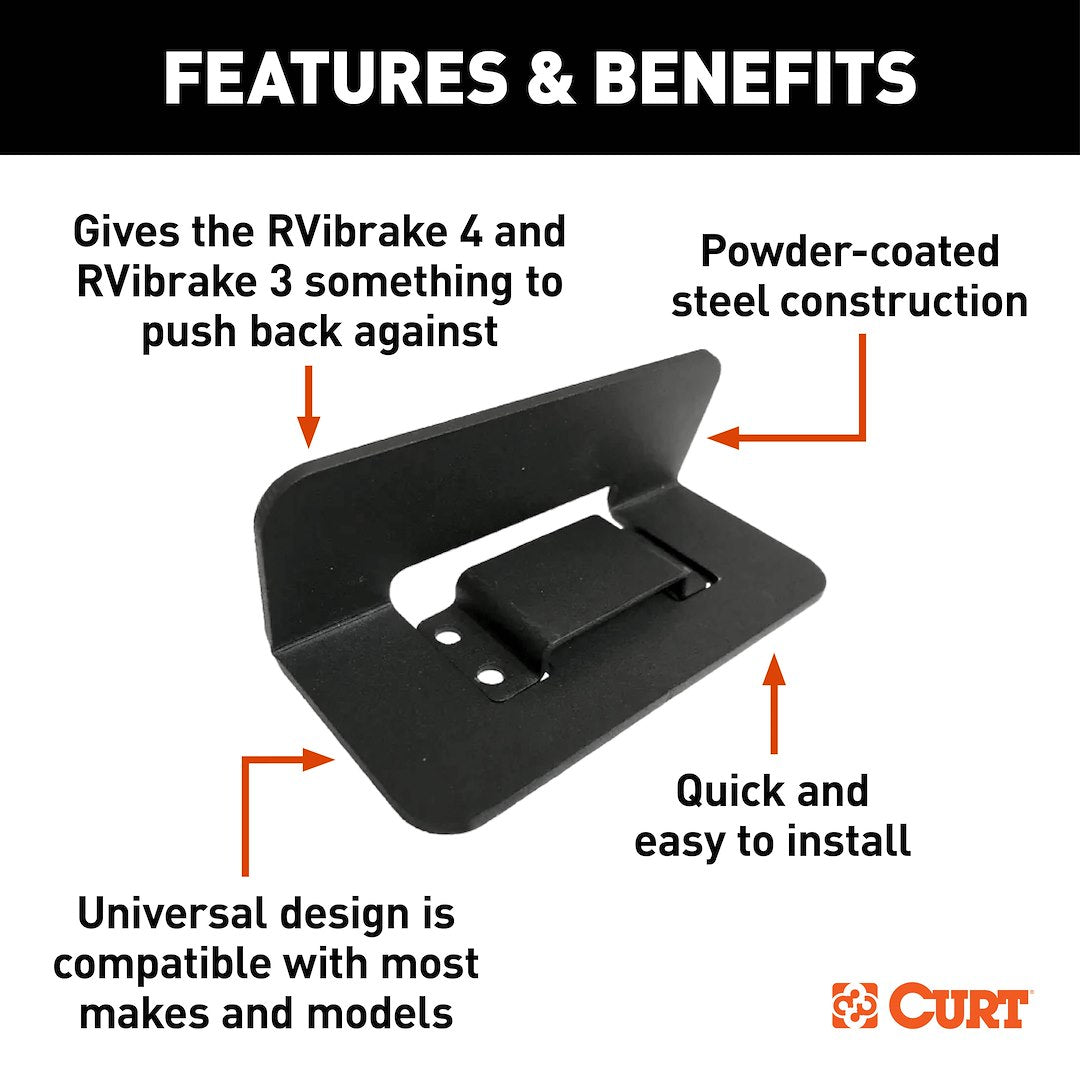 CURT Towed Vehicle Brake Control Mounting Bracket (52206)