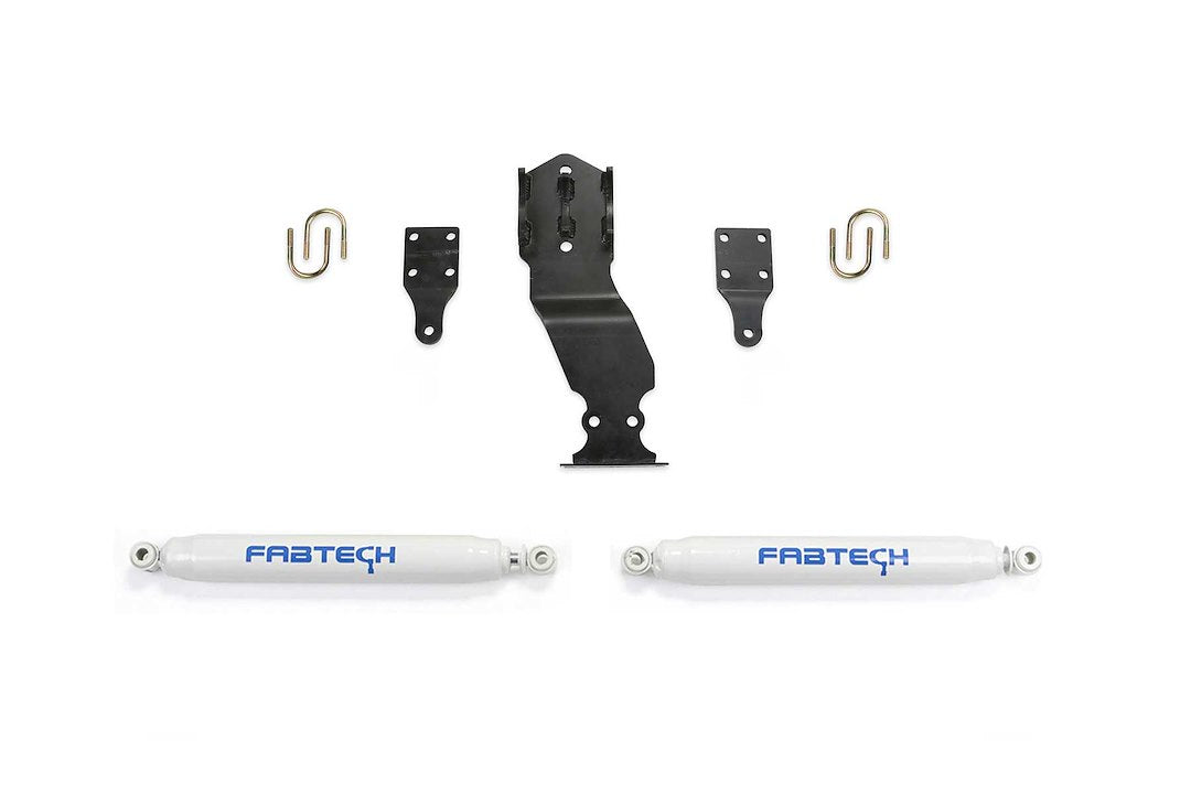 Fabtech FTS22301 Performance Dual Steering Stabilizer Kit