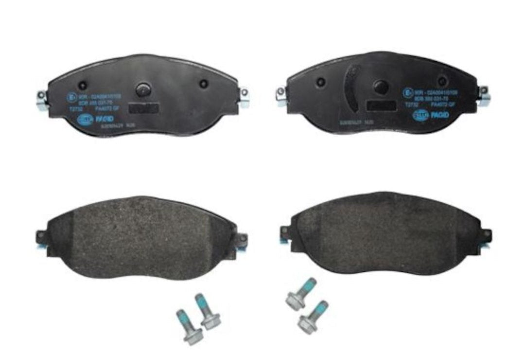 Hella Pagid 355031751 Low-Metallic Disc Brake Pad Set