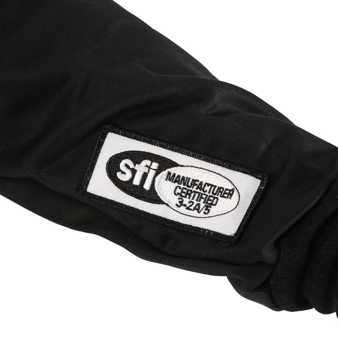 Racequip 121007 Black Racing Jacket, 2X-Large