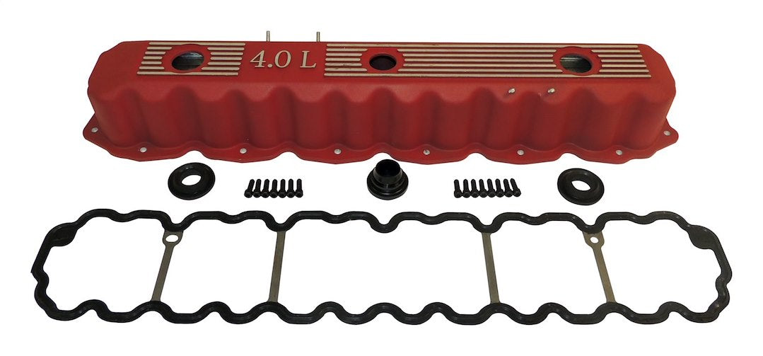 Crown Automotive RT35002 AMC 4.0L Red Valve Cover Kit - image 1