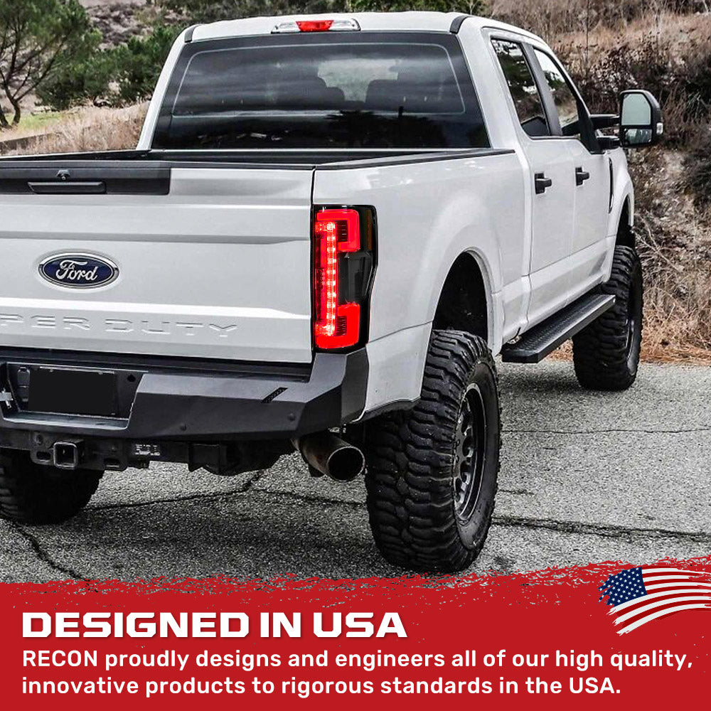 Recon 264399BK LED Tail Light for Ford Super Duty