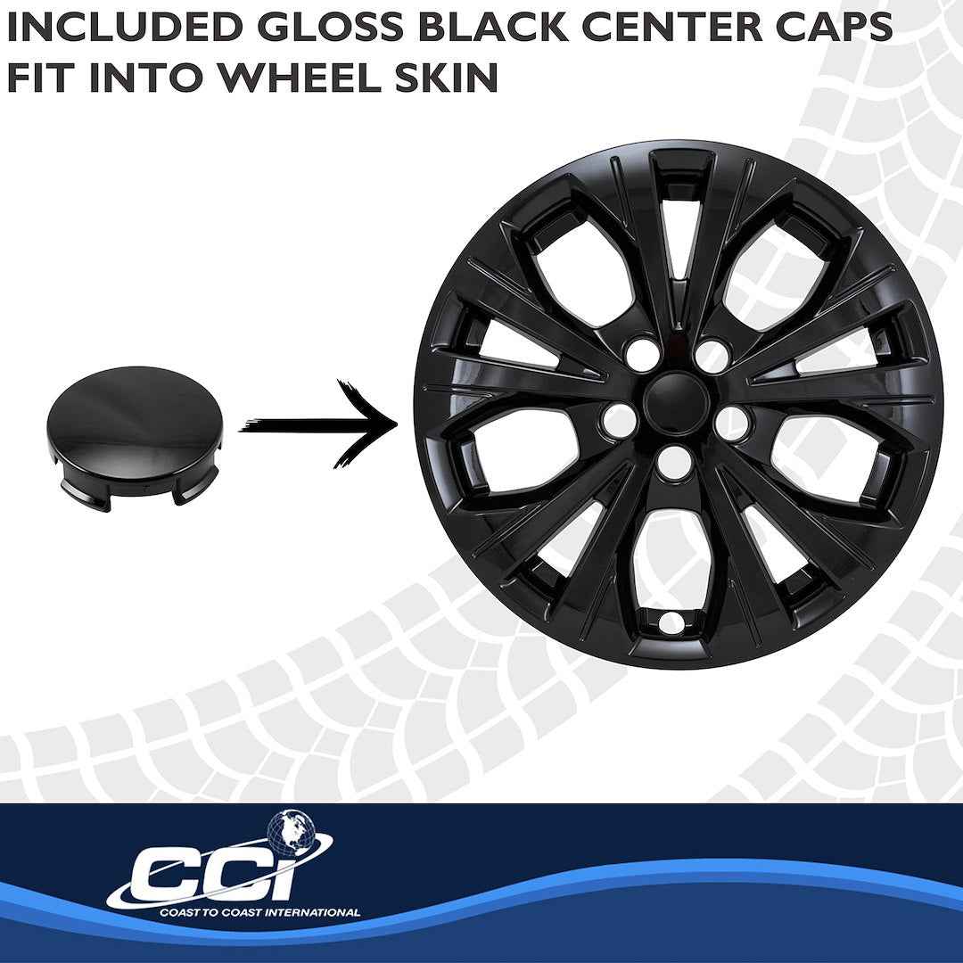 Coast To Coast IMP526BLK Escape Active Black Wheel Skins