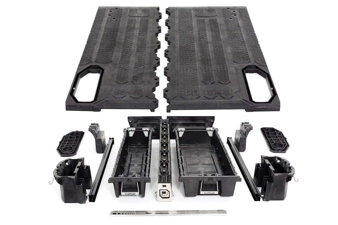Decked MF4 Locking Two-Drawer System for Ford Ranger
