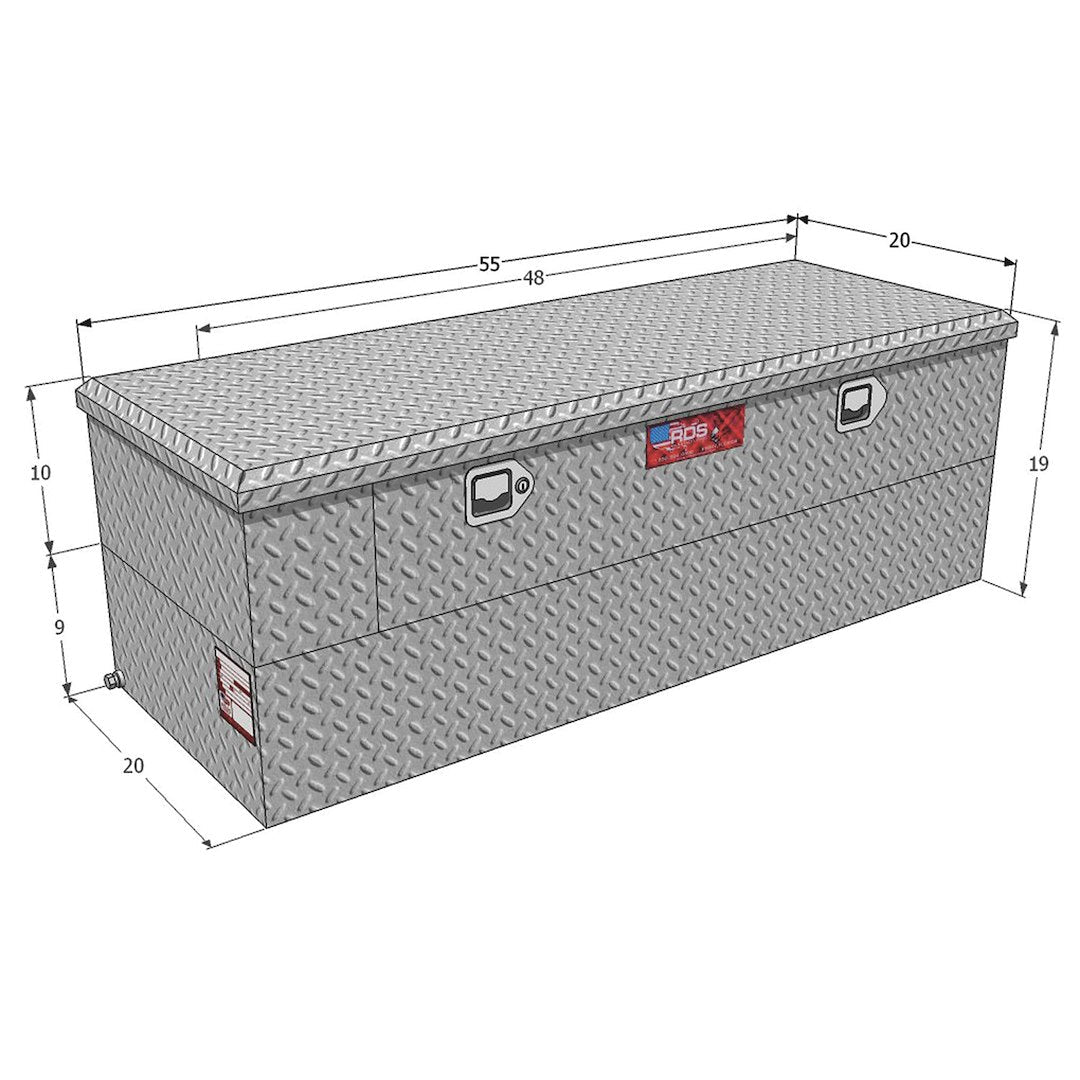 Rds Tanks 72775 Auxiliary Fuel Tank - image 2