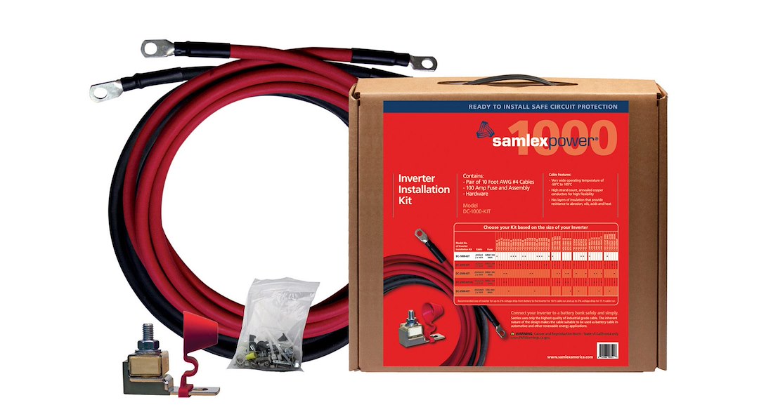 Samlex America Dc-1000-Kit Power Inverter Installation Kit