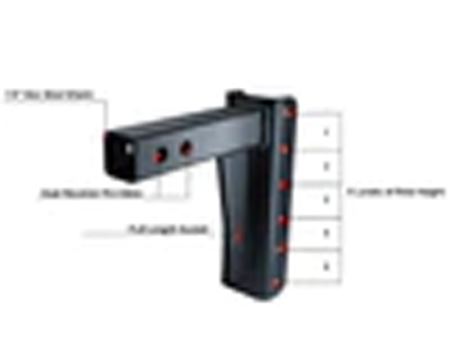 Bulletproof Hitches Md206 Trailer Hitch Ball Mount - image 8