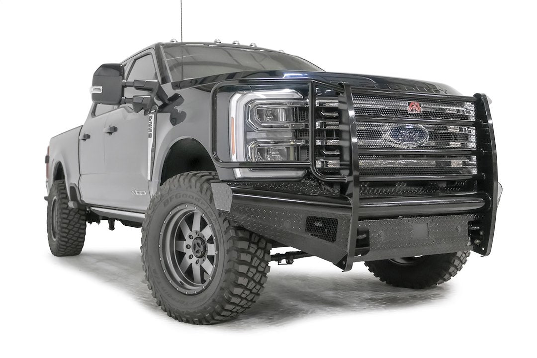Fab Fours FS23-S5960-1 Black Steel Front Bumper