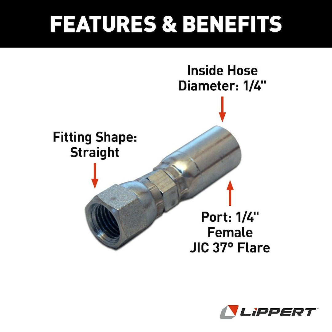 Lippert Components Hose End Fitting (138416)