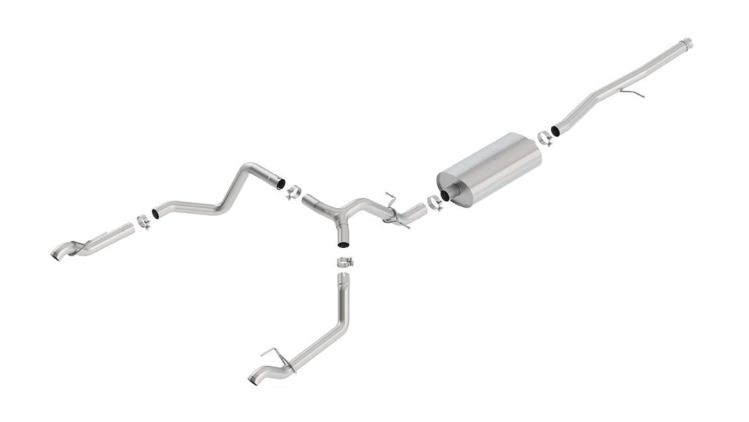 Borla Touring Cat Back System Single Dual Exhaust System Kit 140767 - image 1