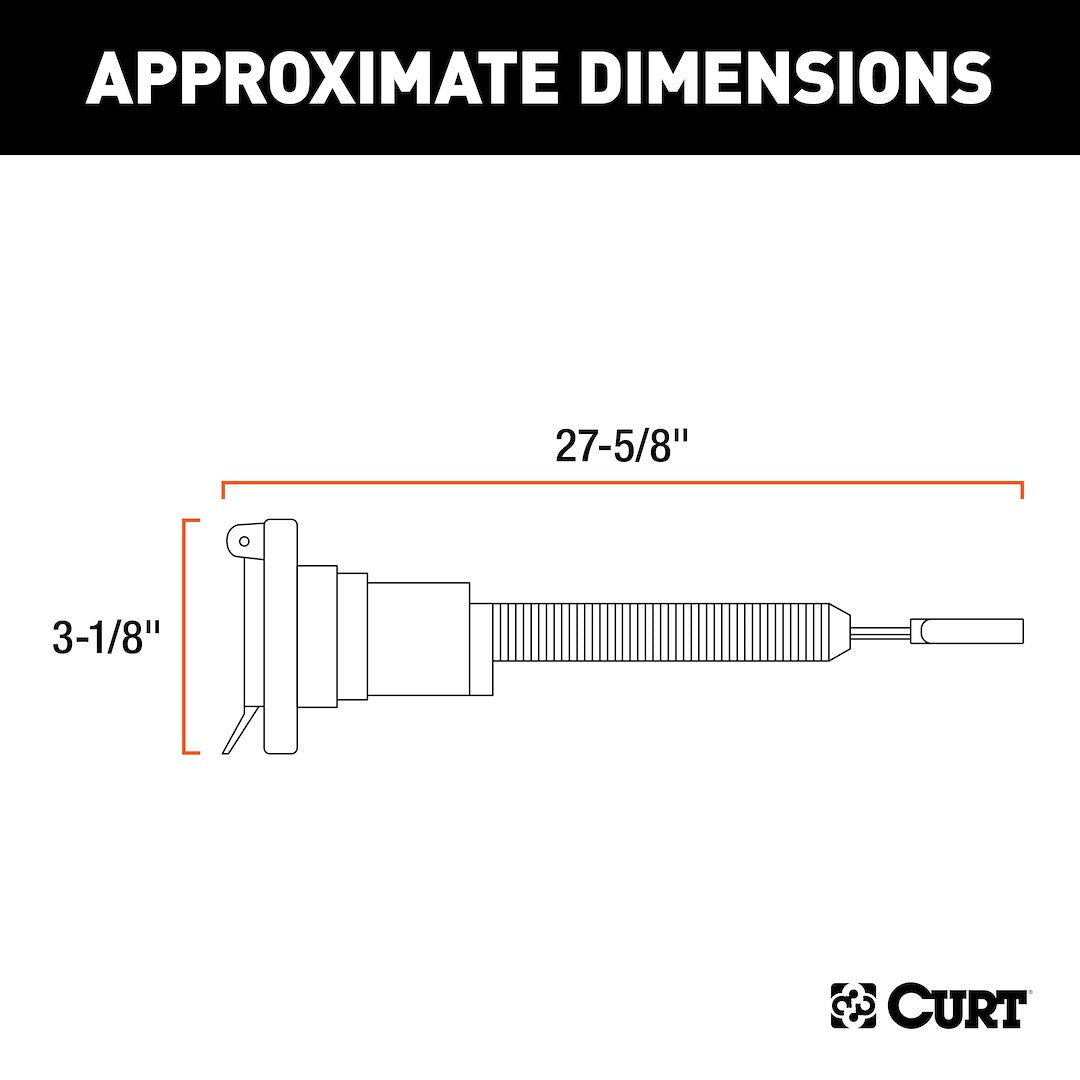 Curt 57186 Trailer Wiring Connector Adapter - image 6