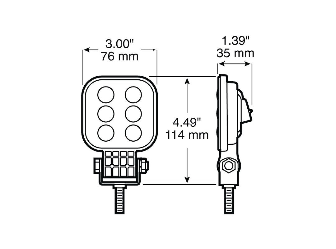 Peterson Mfg. M905-Mv-Amp Work Light - image 3