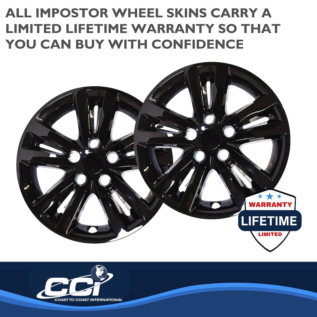 Coast To Coast IMP453BLK Black Sonata Impostor Wheel Skins - image 3