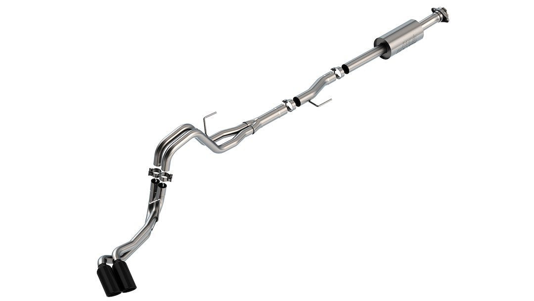Borla S-Type Cat Back System Single Dual Exhaust System Kit 140871BC - image 1