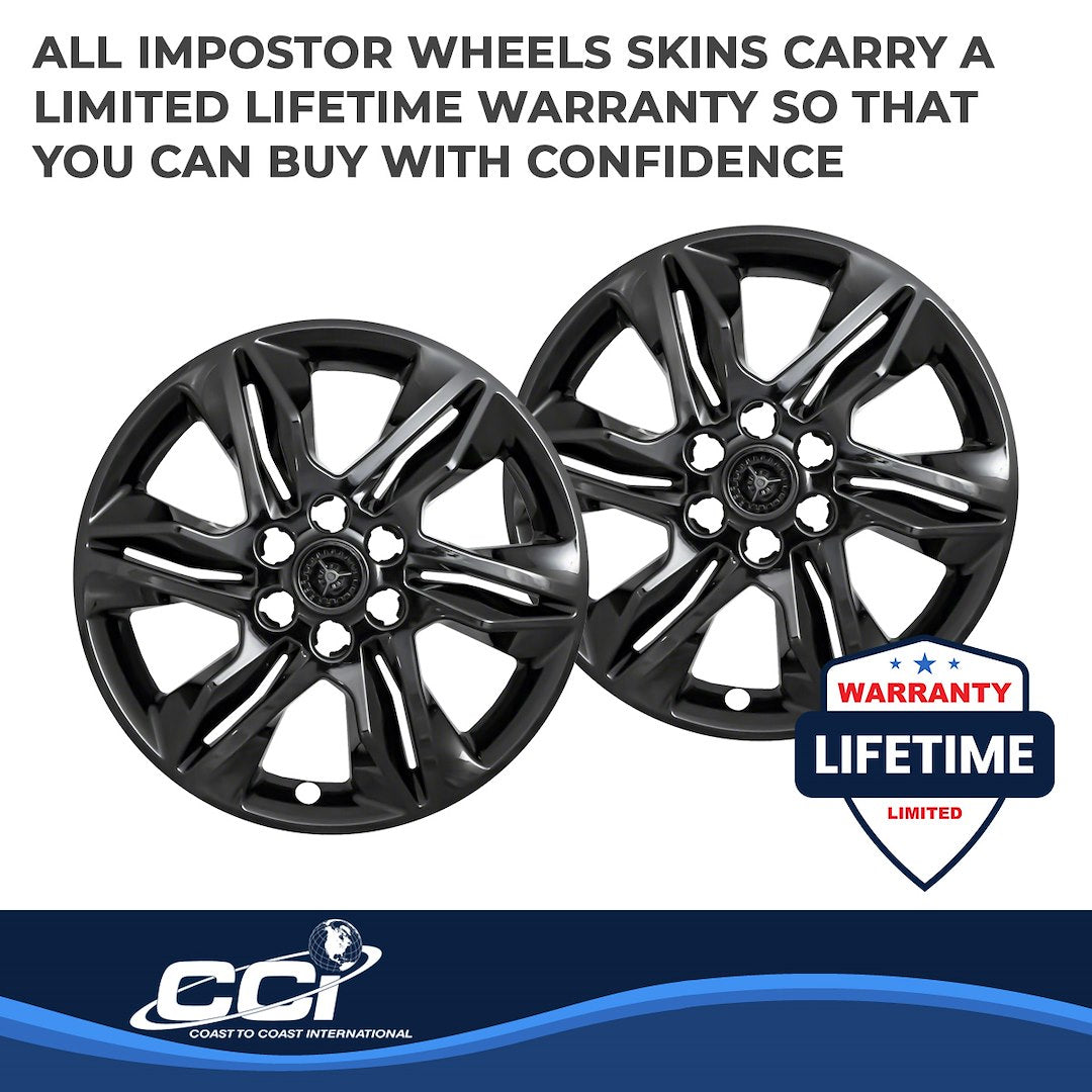 Coast To Coast IMP438BLK Black Blazer Impostor Wheel Skins - image 4