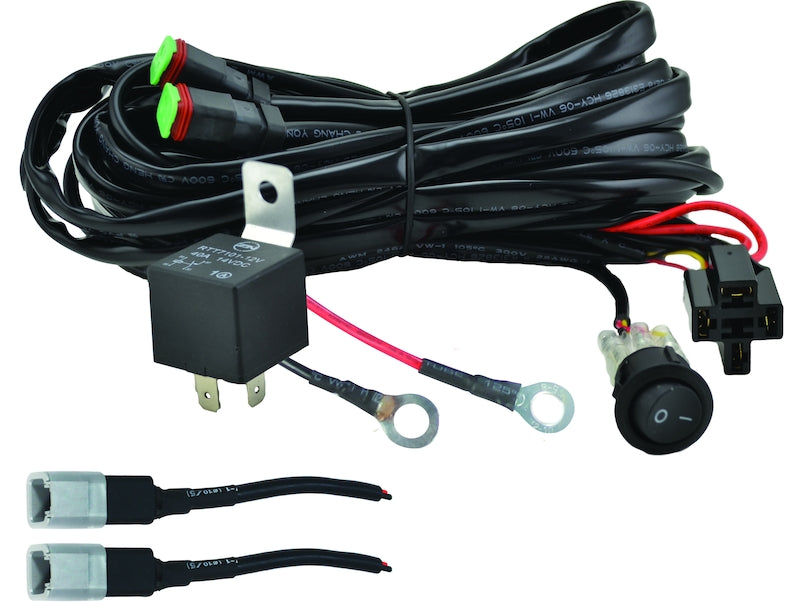 Hella 357211011 Optilux Two-Lamp 300W Wiring Harness