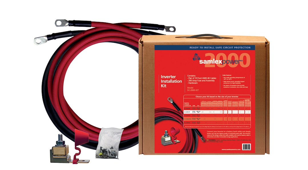 Samlex America Dc-2000-Kit Power Inverter Installation Kit