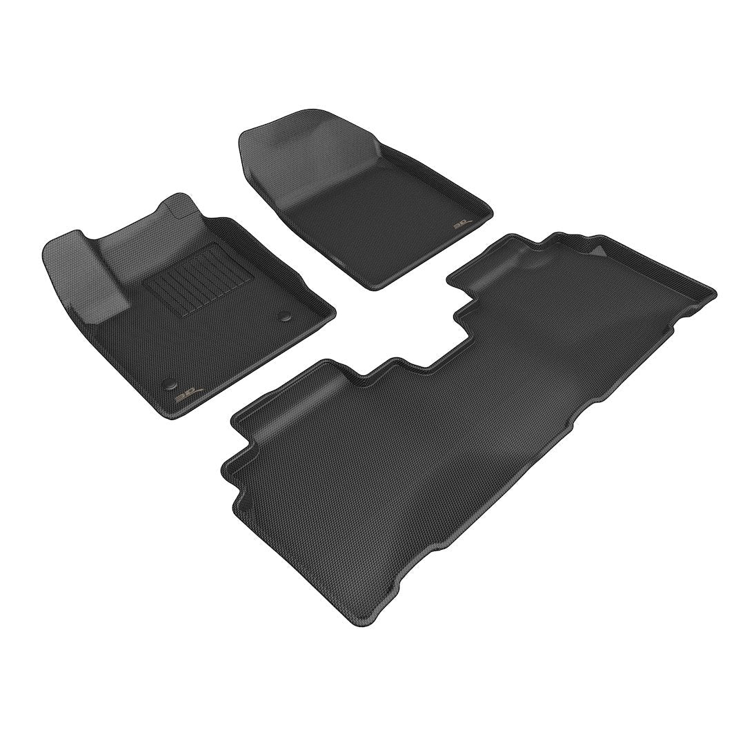 3D Mats KAGU Floor Liner Thermoplastic Rubber Of Carbon Fiber Texture L1CH10801509 - image 1