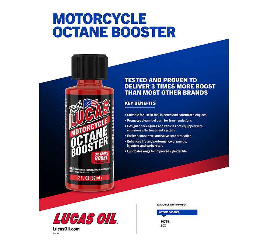 Lucas Oil 10725 Gasoline Octane Booster