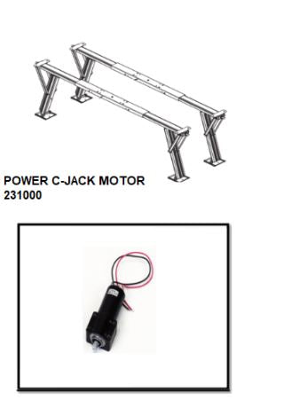 Bal Rv 231000 Trailer Stabilizer Jack Stand Motor