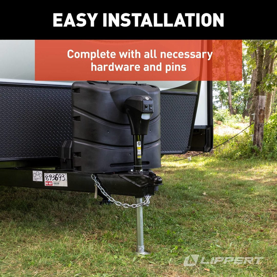 Lippert Components 285318 Trailer Tongue Jack - image 4