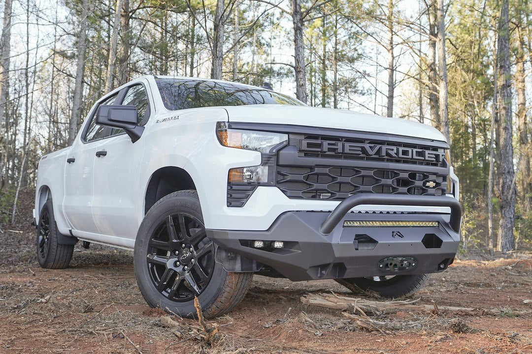 Fab Fours CS22-X5652-1 Matrix Matte Steel Bumper