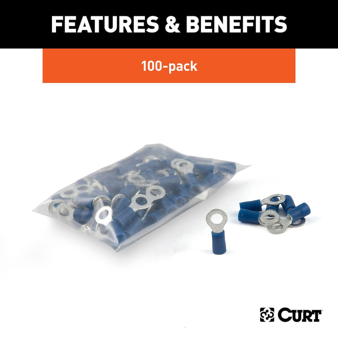 CURT Wire Terminal End (59521) – Material: Vinyl Insulation
