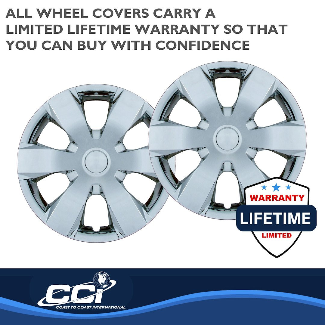 Coast To Coast 42916C Camry 16-Inch Chrome Wheel Covers - image 3