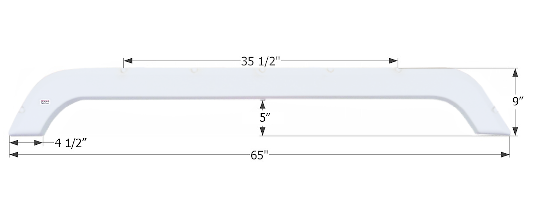 Icon 01739 Fender Skirt