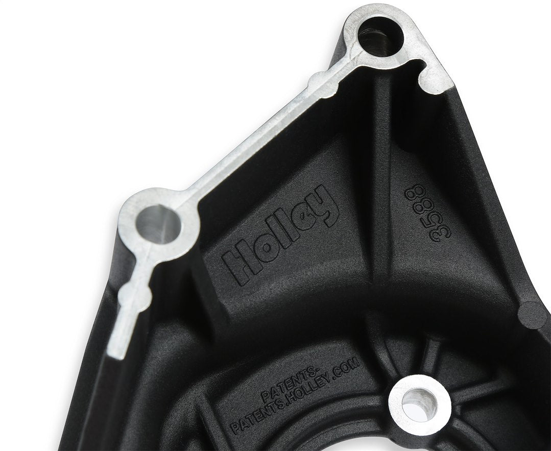 Holley 20-165bk Black LS/LSA Power Steering Pump Bracket