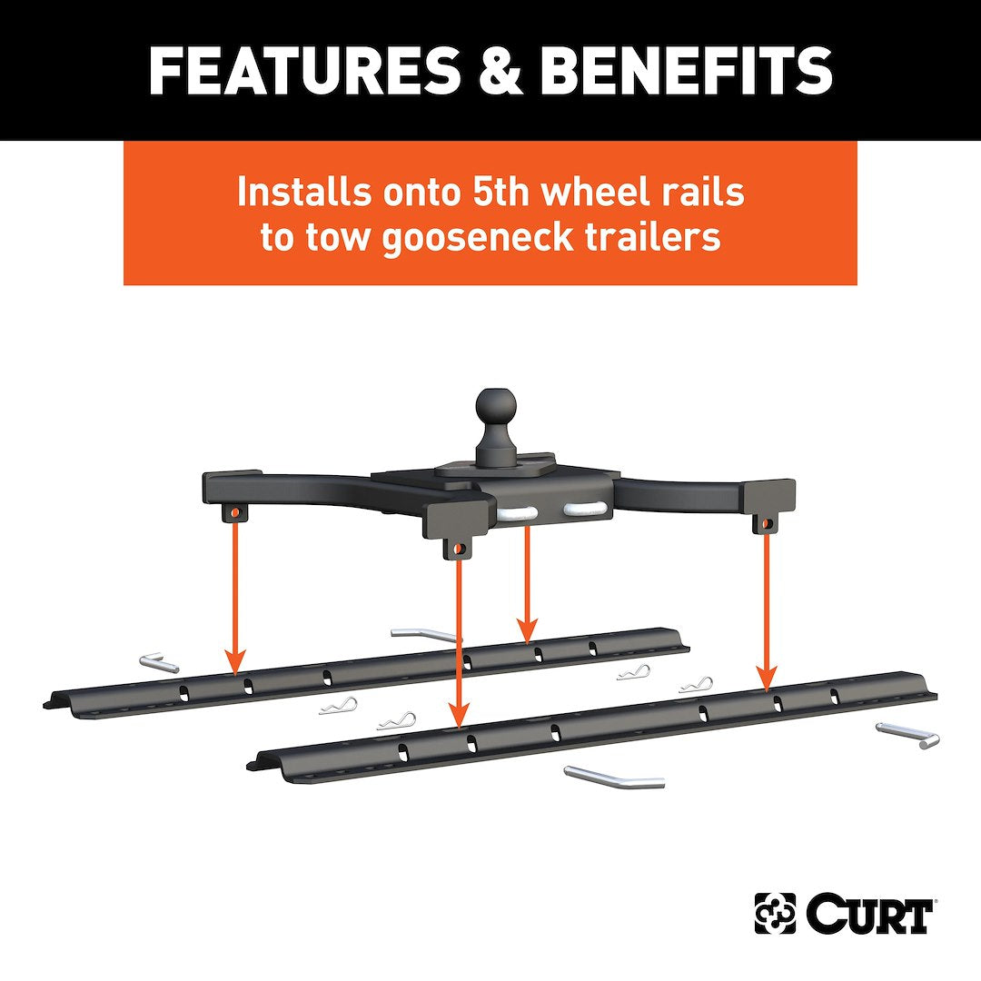 Curt 16085 Gooseneck Trailer Hitch - image 3
