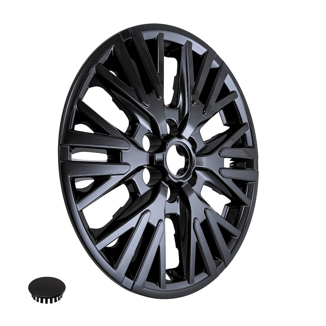 Coast To Coast IMP523BLK Black 18-Inch ABS Wheel Skin Set - image 2