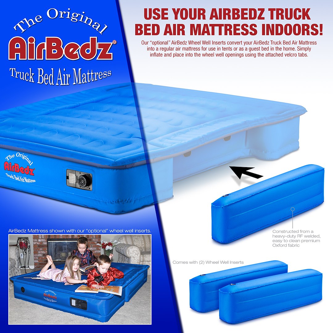 Airbedz By Pittman Outdoors Ppi-Ac5 Truck Bed Air Mattress Wheel Well Insert - image 4