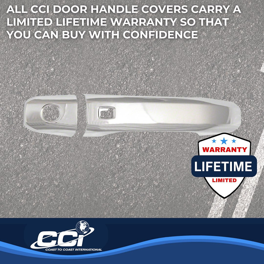 Coast To Coast DH68588S Chrome Truck Smart-Key Covers - image 4