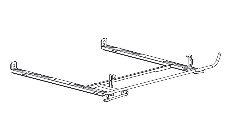 Holman 4A82L Aluminum Clamp And Lock Low-Roof Mechanism