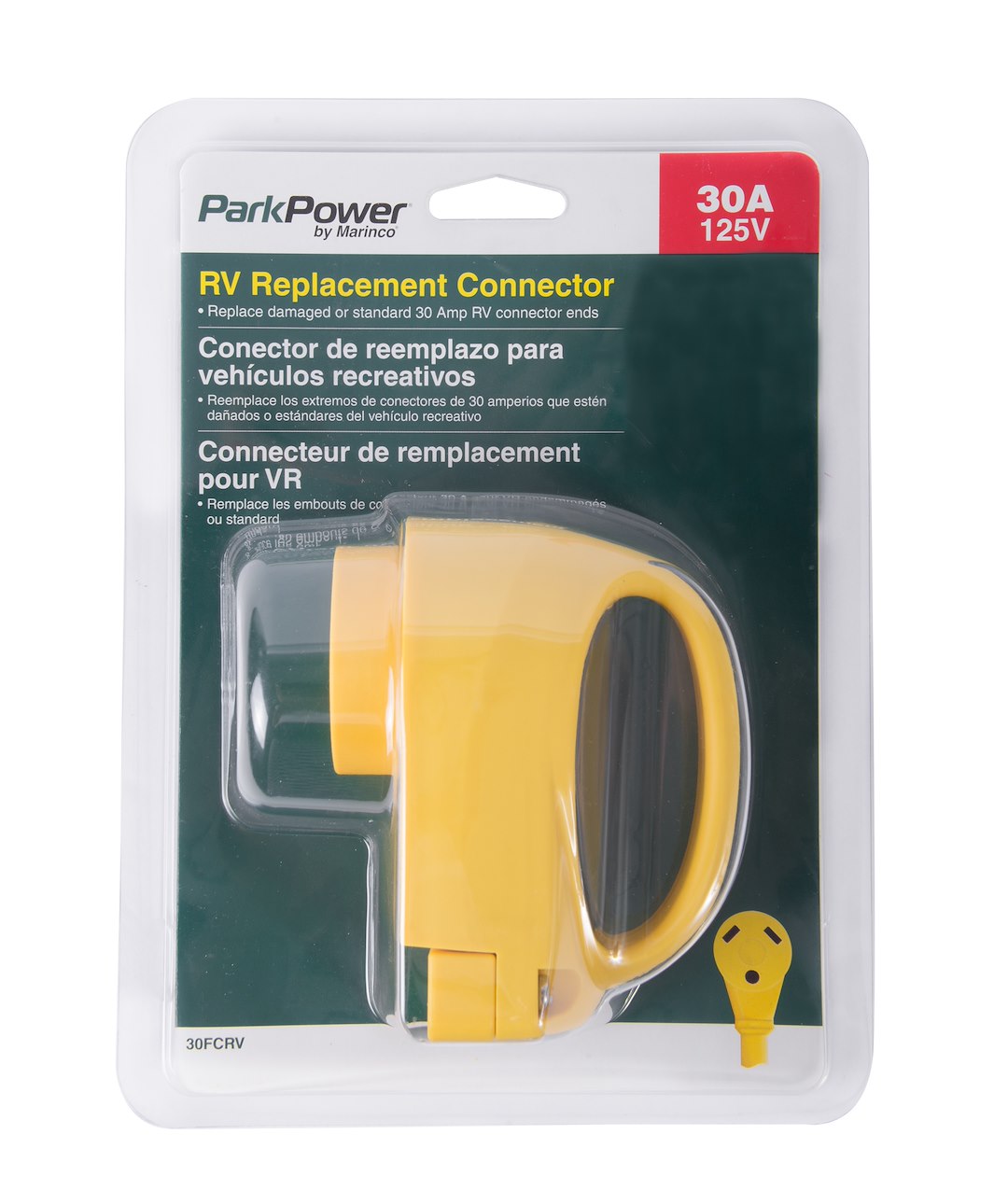Marinco 30fcrv Power Cord Plug End - image 3